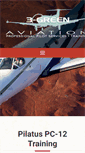 Mobile Screenshot of 3greenaviation.com